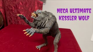 NECA Ultimate Kessler Wolf An American Werewolf in London 2024 Horror Figure Unboxing and Review [upl. by Yssep]