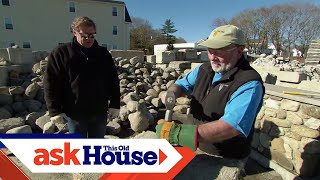 How to Cut and Shape Stones  Ask This Old House [upl. by Marj]