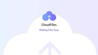 CloudFiles 2minute Introduction [upl. by Nwadahs]