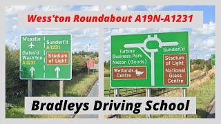 The best video on Spiral Roundabouts Sunderland Bradleys Driving School [upl. by Peg]