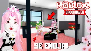 Karola20 SE ENOJA CONMIGO🤬LA ENGAÑO PARA ENTRAR A SU CASA Y HACER ESTO😈BROOKHAVEN ROBLOX [upl. by Geanine]