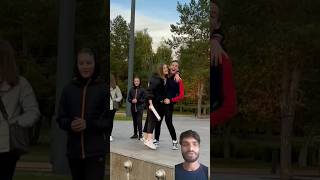 People Reaction 😱👽Social experiment💝❤️ justfriends shorts videoshorts prank respecttiktok [upl. by Schnur810]