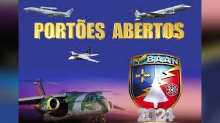 BASE AÉREA DE ANÁPOLIS Portões Abertos 2024 baseaereadeanapolis esquadrilhadafumaça fab [upl. by Akenna]