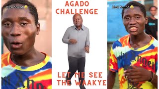 Agado challenge  Let me see the Waakye Viral Challenge [upl. by Hazaki]