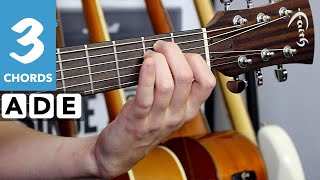 Gloria  Beginners Guitar lesson tutorial  10 songs with 3 chords [upl. by Nyliram]