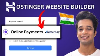 How to Add Online Payment Gateway in Hostinger Website Builder  INDIA [upl. by Othelia]