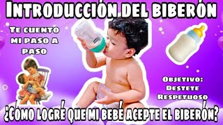 ¿COMO LOGRÉ QUE MI BEBÉ ACEPTE EL BIBERÓN  INTRODUCCION DEL BIBERON  MAMI AHORRO PERÚ [upl. by Edals]