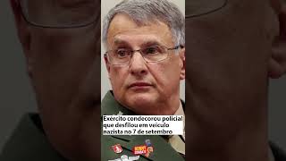 Exército CONDECOROU policial que cometeu CRIME [upl. by Conrade232]