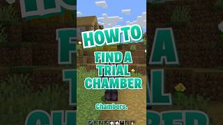 How to Find a Trial Chamberthe Easy Way  Minecraft 121 [upl. by Arevle464]