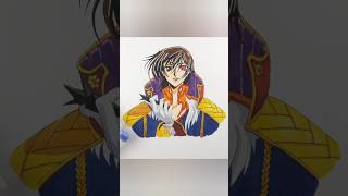 Lelouch Lamperouge lelouchvibritannia art drawing pencildrawing [upl. by Wilhelmina]