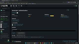 CTF  Javascript Authentecation  very easy  rootme [upl. by Johnath645]