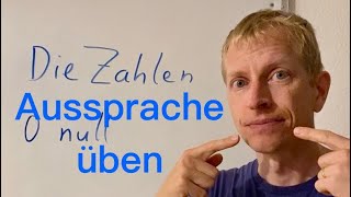 Deutsch  „0“und „9“ klar aussprechen [upl. by Tserof]