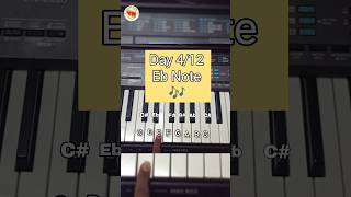 DAY 412 Learn Eb Note On Piano Easy Piano Lesson For Beginners pianotutorial pianolessons [upl. by Maryjane77]