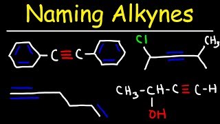 Naming Alkynes  IUPAC Nomenclature amp Common Names [upl. by Druce]