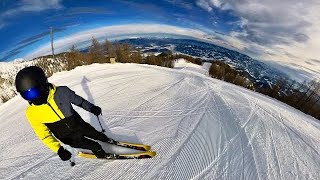 Downhill at Petzen Mountain  insta360 X3 footage in 4K insta360 [upl. by Anerom]