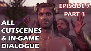 Assassins Creed Odyssey All Cutscenes amp InGame Dialogue Episode 7  War amp Olympics [upl. by Calandria]