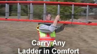 How to Carry a Ladder with the LeveLok KeyLok Shoulder Rest [upl. by Stephens]