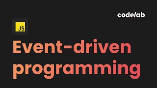 JavaScript EventDriven Programming in JavaScript [upl. by Haliak294]