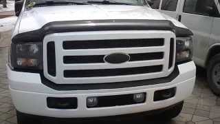 F350 Bumper White Plastidipped Finished [upl. by Aisa]