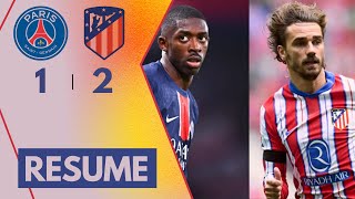 PSG vs Atlético Madrid Resume Highlight [upl. by Sallyann753]