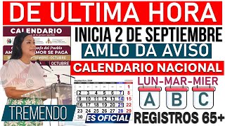 📢DEPÓSITO BANCARIO 🎁HACE 1 MINUTO 📆 Adultos Mayores 🔔CLAUDIA DA AVISO ✅ segundo piso 4T [upl. by Nova]