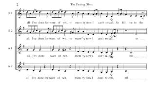 quotThe Parting Glassquot SSAA Choral Arrangement also available in SATB and TTBB [upl. by Galloway]