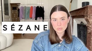 SÉZANE Try On Haul  First Impressions Size ML [upl. by Atteras]