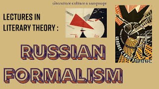 Russian Formalism Defamiliarization and the Poetic Function of Language [upl. by Htirehc]