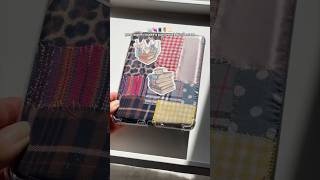 PATCHWORK KINDLE CASE DIY 🌷 booktube kindle booklover bookworm diyideas romancebooktuber [upl. by Mchugh]