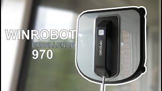 Cecotec Winrobot Excellence 970 review de un robot limpiacristales [upl. by Robers]