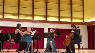 M Ravel String Quartet in F major first movement [upl. by Llemaj550]