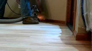 Hardwood Floor Refinishing The Sanding amp Filling Process [upl. by Atnovart]