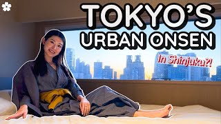 Unveiling Shinjukus Hidden Gem A Luxurious Onsen Ryokan Experience ♨ ONSEN RYOKAN YUEN SHINJUKU [upl. by Bohs]