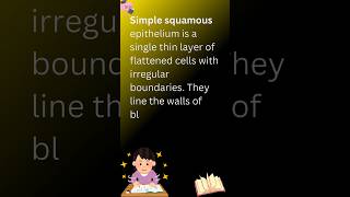 Simple squamous epitheliumsimple squamous epithelial tissue simplesquamous tissue youtubeshorts [upl. by Brenk]