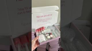 DIY lip gloss kit ✨🎁 The perfect gift for all ages 💗 [upl. by Aba287]