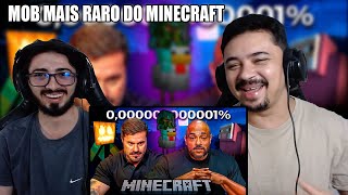 REACT QUAL É O MOB MAIS RARO do MINECRAFT Cariani vs Balestrin  BB100 Games [upl. by Nosaj1]