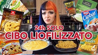 MANGIO SOLO CIBO LIOFILIZZATO PER 24 ORE [upl. by Sullivan940]