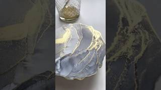 How to create your own gold paint art painting [upl. by Holcman]