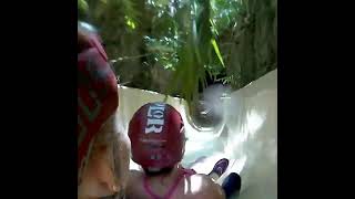 Xplor Xcaret Mexico Water slide [upl. by Yarvis]