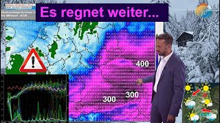 Es regnet weiter ICON mehr Regen bis Montag Wettervorhersage 1421092024 Ab Mittwoch wärmer [upl. by Kauppi]