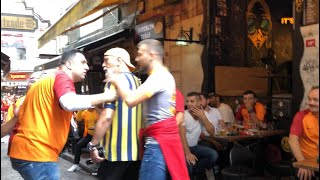 NEVIZADE  UltrAslan against Fenerbahce fan  FIGHTKAVGA [upl. by Esenej]