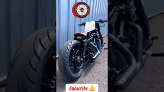 Harley Davidson sportster S Exhaust Bikeshort luxuryLifestyle adventureonwheels [upl. by Ecnatsnoc]