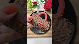 Gems and Gummi Bears CHOCOLATE Purse😂 shorts spicyfoodcorner cartoon shortvideo [upl. by Kubis]