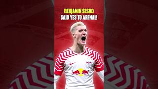 Benjamin Sesko to Arsenal 🇸🇮 shorts [upl. by Adoc]