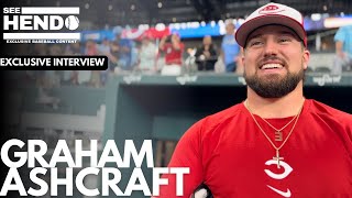 Graham Ashcraft talks Cincinnati reds pitching MLB the show and impact of chipper jones [upl. by Vivia]