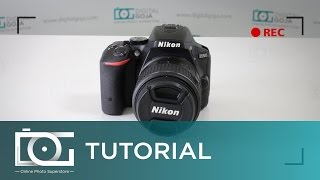 NIKON D5500 TUTORIAL  Can I Shoot Video While Using the View Finder [upl. by Bertila894]