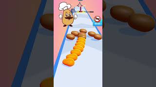 Yummy potato rush potatorushpotatofoodfoodloverfoodiegamesgaminggameplayvideogamefunny [upl. by Armallas285]