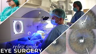 LASIK ReLEx SMILE  Live laser eye surgery  ReLEx SMILE Minimally invasive laser eye surgery [upl. by Aidil292]