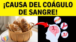 ¡Detener Estos Son 5 Alimentos Peligrosos Que Provocan Coágulos Sanguíneos  Saludable y Feliz [upl. by Ev]