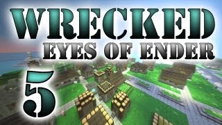 Minecraft  quotWrecked Eyes of Enderquot Part 5 An unfamiliar face [upl. by Naghem]